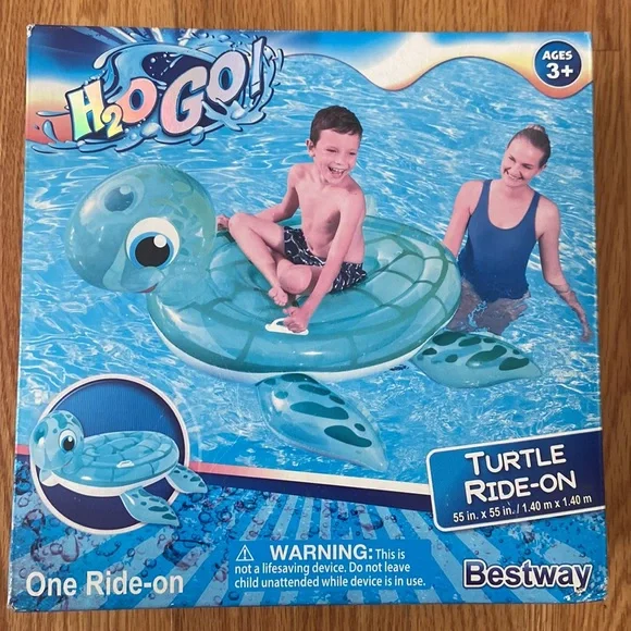 H2O Go Turtle Ride On Kids Tube - Picture 5 of 6